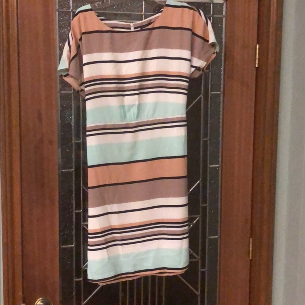 THML multi stripe dress